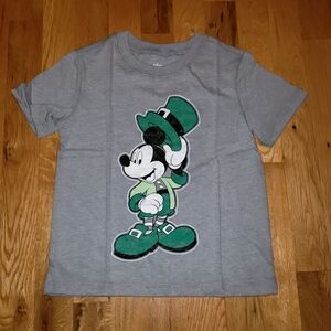 NWT Disney Mickey Mouse St Patrick’s Day Leprechaun Shirt 5T